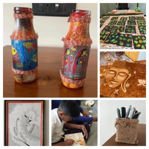 Artefacts made by Gulbai Tekra children_2023-24