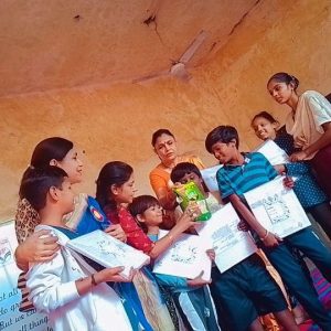 Gifts and Awards for children of Gulbai Tekra_2023-24